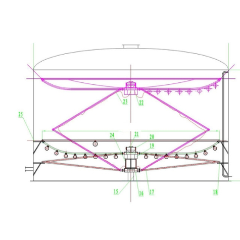 浮动环流收油器